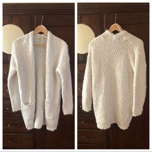 Like new Altar’d State Eyelash Cardigan cream